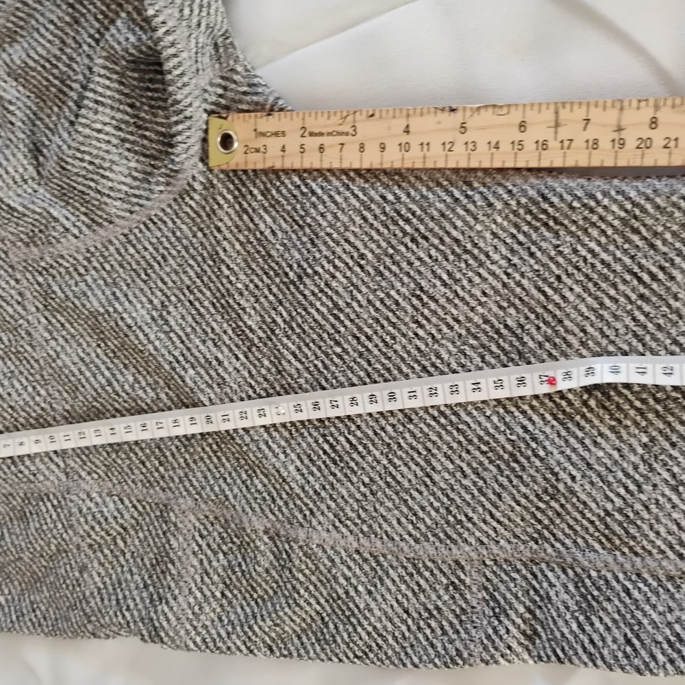 Gray Textured Leggings Size Xl - Picture 3 of 12